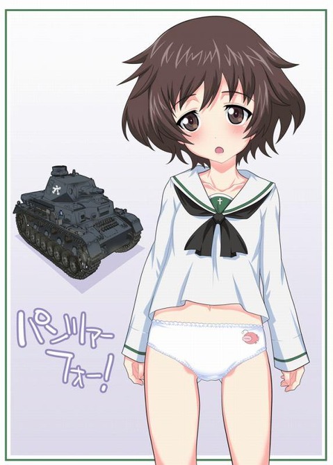 【ガルパン】秋山優花里の二次エロ画像　100枚【ガールズ＆パンツァー】 6