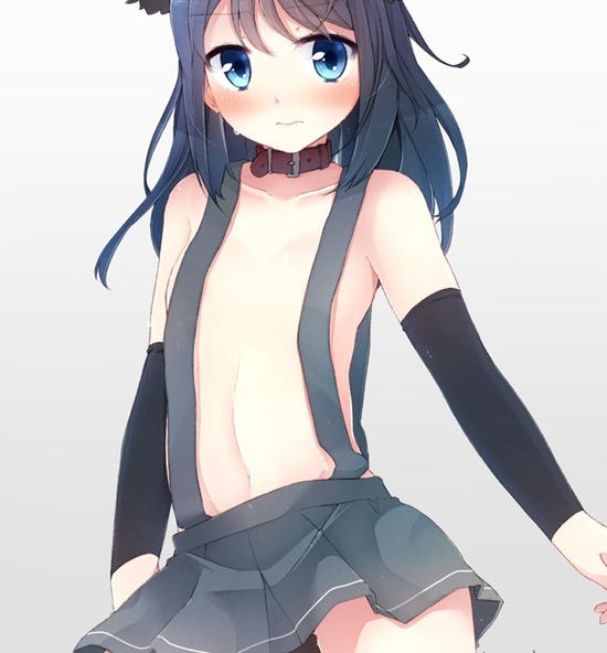 【二次エロ】【艦これ】ロリっ子すぎる制服娘朝潮ちゃんのパンチラ画像がみたい！ 16