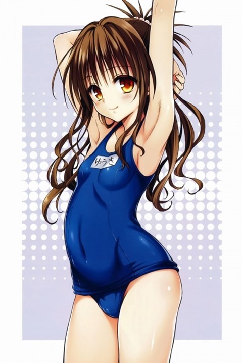 スク水(スクール水着)を着てる可愛い女の子の二次エロ画像②　100枚 8