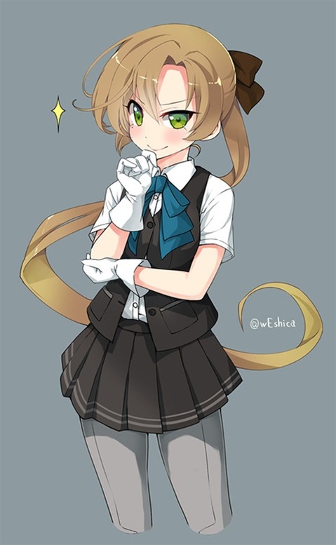 ポニーテールが可愛い女の子の二次エロ画像⑯　25枚 6