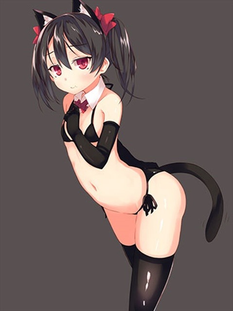 猫耳が可愛い女の子の二次エロ画像②　100枚 92