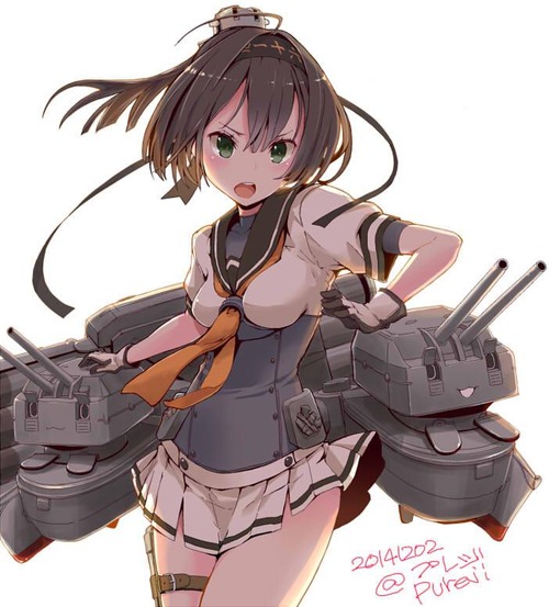 【非エロ】【二次】【艦これ】駆逐艦、秋月（あきづき）の制服コスチューム画像がみたい！ 11