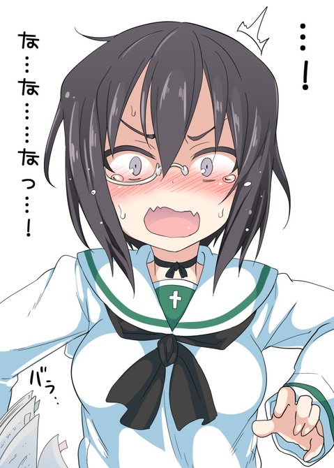 【ガルパン】河嶋桃の二次エロ画像　50枚【ガールズ＆パンツァー】 42