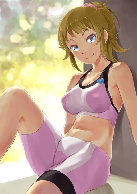 ポニーテールが可愛い女の子の二次エロ画像①　25枚 12