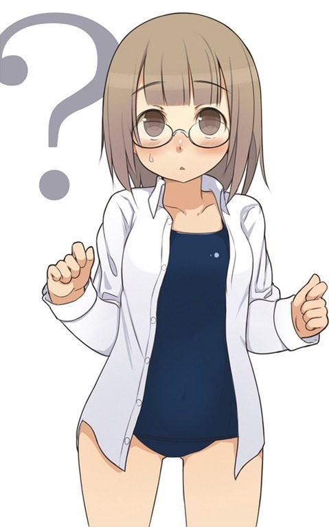 スク水(スクール水着)を着てる可愛い女の子の二次エロ画像⑤　100枚 97