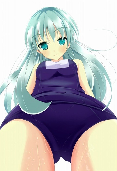 スク水(スクール水着)を着てる可愛い女の子の二次エロ画像⑥　100枚 51