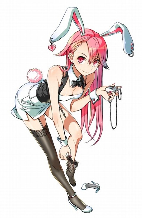 うさ耳が可愛い女の子の二次エロ画像⑤　100枚 56