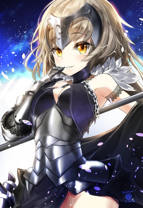 【Fate】ジャンヌ・ダルクの二次エロ画②　80枚 13