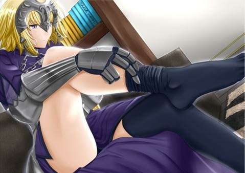 【Fate】ジャンヌ・ダルクの二次エロ画①　100枚 77