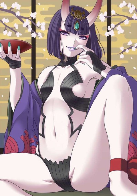 【Fate】酒呑童子の二次エロ②　100枚 92