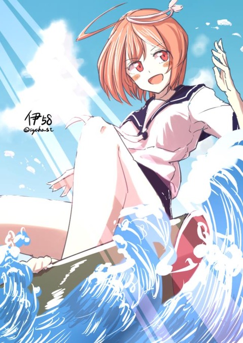 【艦これ】伊58(ゴーヤ)の二次エロ画像①　100枚【艦隊これくしょん】 42