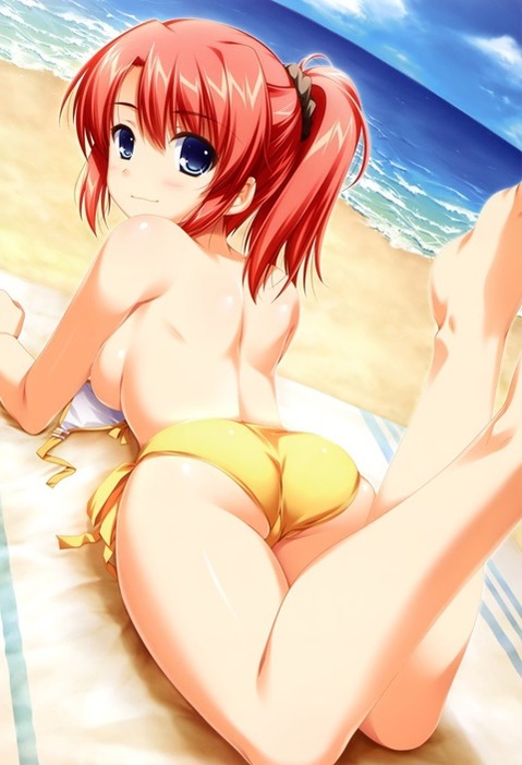 ポニーテールが可愛い女の子の二次エロ画像⑤　25枚 10