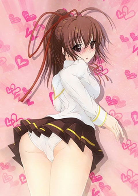 ポニーテールが可愛い女の子の二次エロ画像②　25枚 4