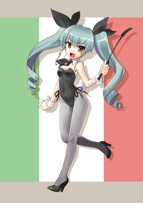【ガルパン】アンチョビ(安斎千代美)の二次エロ画像　50枚【ガールズ＆パンツァー】 15