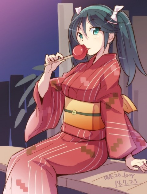 【艦これ】五十鈴の二次エロ画像　100枚【艦隊これくしょん】 7