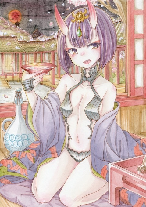 【Fate】酒呑童子の二次エロ①　100枚 30