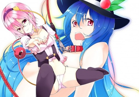 【東方】比那名居 天子の二次エロ画像　100枚【東方Project】 32