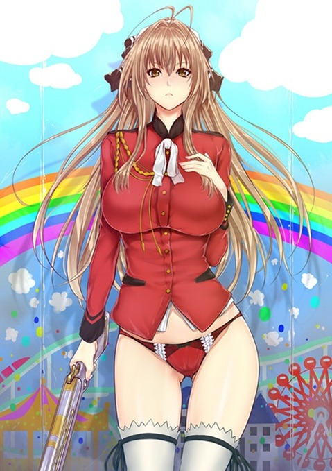 ポニーテールが可愛い女の子の二次エロ画像⑰　25枚 6