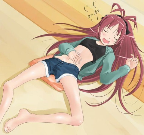 【まどマギ】佐倉杏子の二次エロ画像　100枚【魔法少女まどか☆マギカ】 8