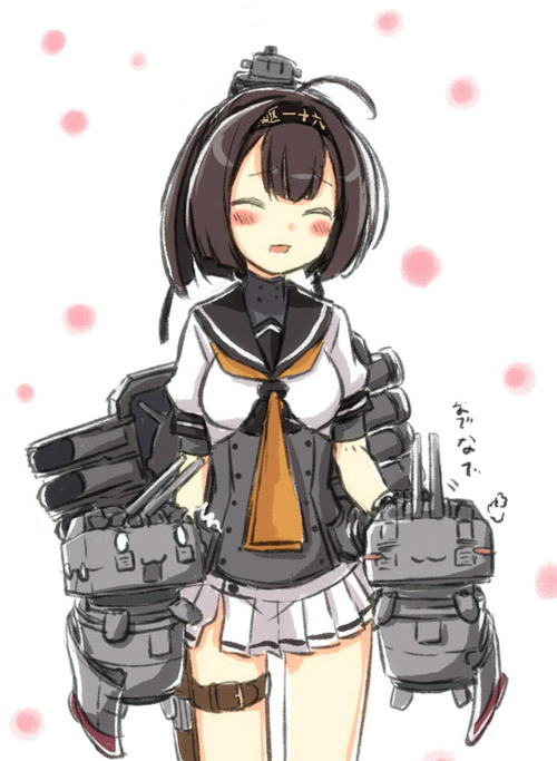 【非エロ】【二次】【艦これ】駆逐艦、秋月（あきづき）の制服コスチューム画像がみたい！ 6