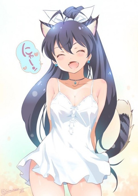 ポニーテールが可愛い女の子の二次エロ画像⑳　25枚