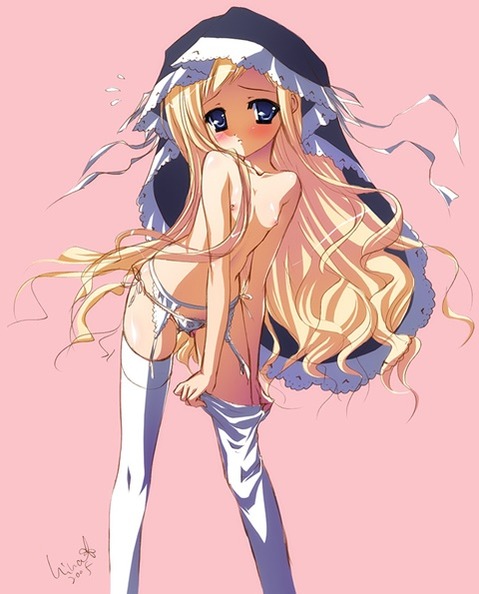 貧乳・微乳・ちっぱいな女の子の二次エロ画像㉚　25枚 6