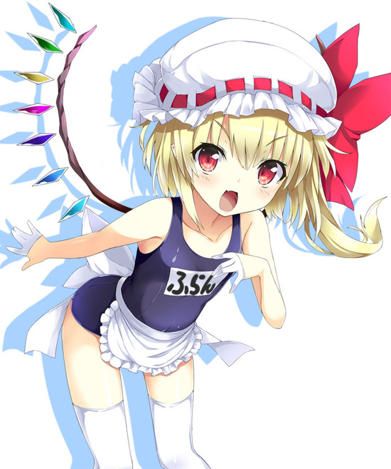 【二次エロ】【東方】フランドール・スカーレットちゃんのセクシャルパンティー丸見えで可愛く恥じらう乙女チックな画像まとめｗｗｗ２ 6
