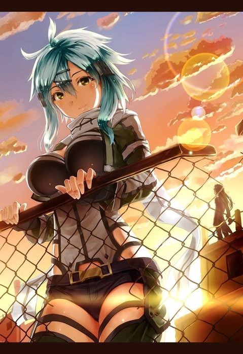 【SAO】シノン(朝田詩乃)のエロ画像　100枚【ソードアート・オンライン】 80