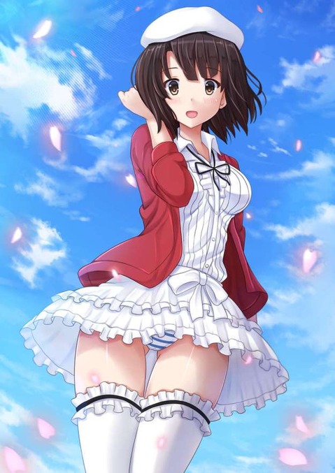 【冴えカノ】加藤恵の二次エロ画像　100枚【冴えない彼女の育て方】 57