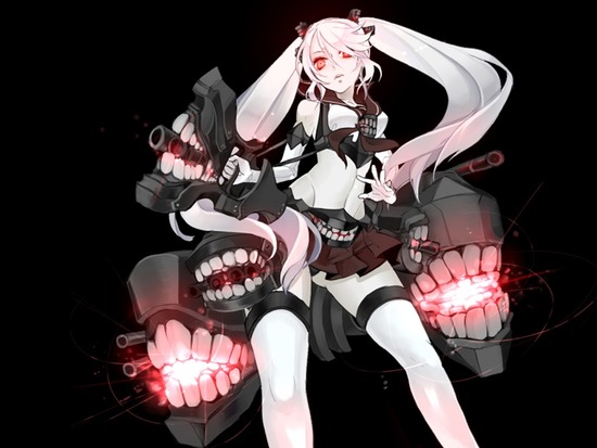 【非エロ】【艦これ】可愛い艦娘が深海棲艦化したカッコイイ系の画像がみたい！② 12