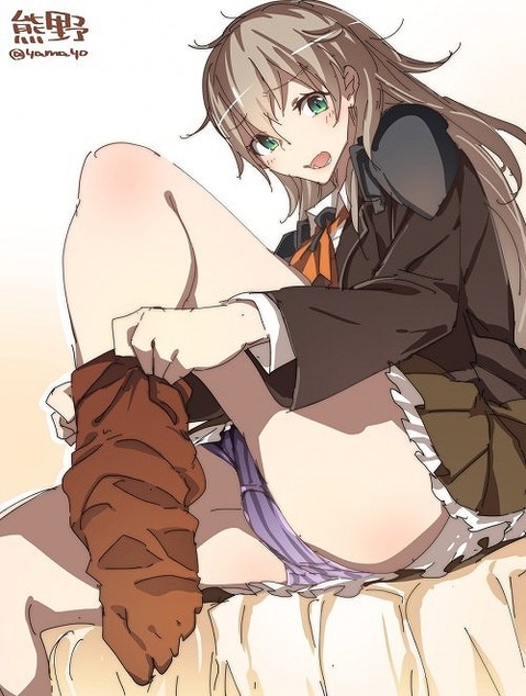 【艦これ】熊野のエロ画像　50枚【艦隊これくしょん】 35