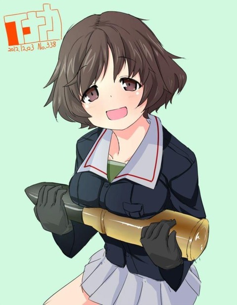 【ガルパン】秋山優花里の二次エロ画像　100枚【ガールズ＆パンツァー】 67