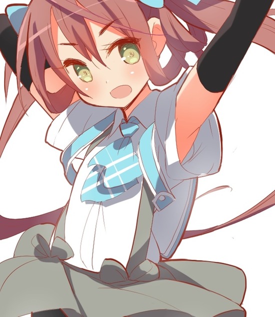 【非エロ】【艦これ】朝雲ちゃんのキュートな制服姿が可愛い画像がみたい！① 1