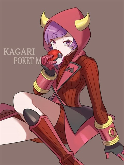 【ポケモン】カガリ(マグマ団)の二次エロ画　65枚【ポケットモンスター】 43
