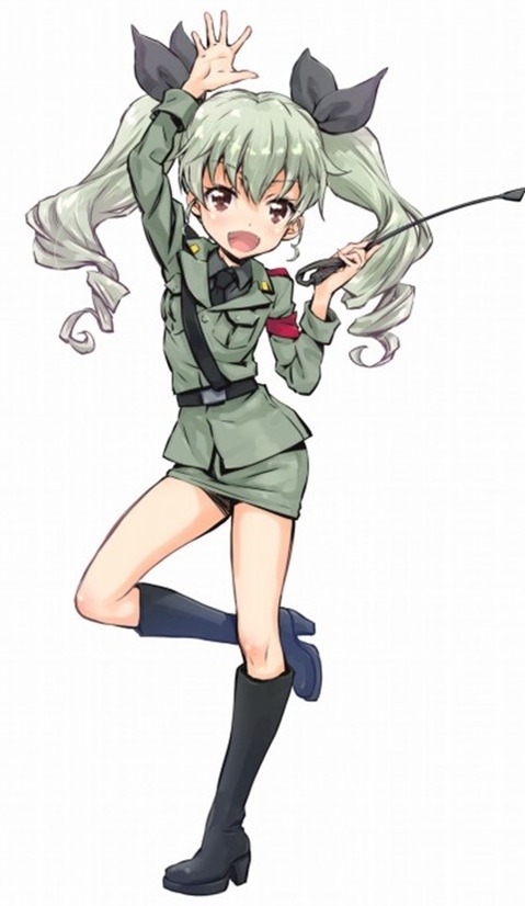 【ガルパン】アンチョビ(安斎千代美)の二次エロ画像　50枚【ガールズ＆パンツァー】 19