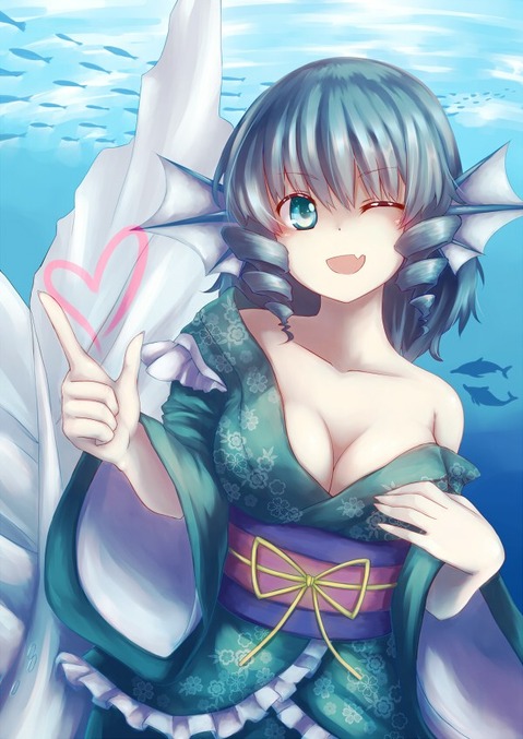 【東方】わかさぎ姫の二次エロ画像①　100枚【東方Project】 78