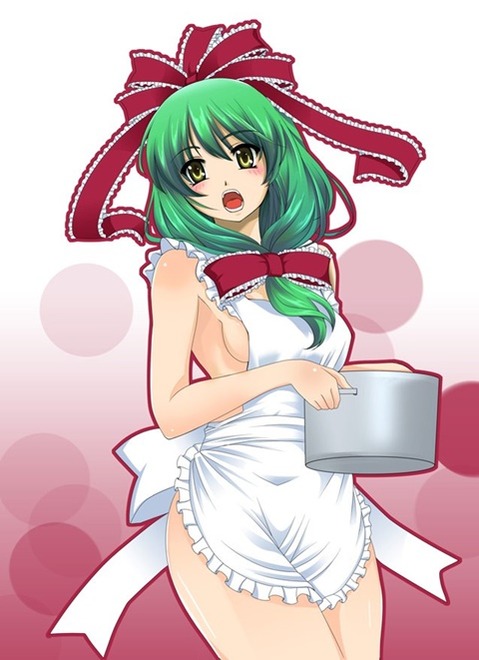 裸エプロンがエロくて仕方ない二次エロ画像㉒　25枚 12