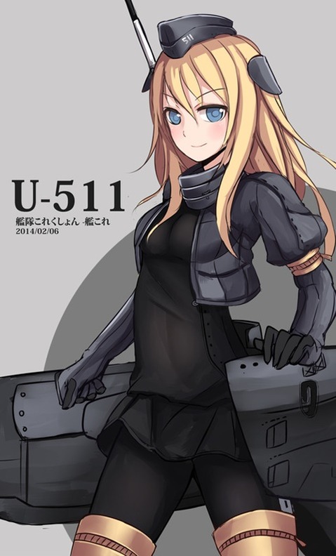 【艦これ】U-511(ゆーちゃん)の二次エロ画像　100枚【艦隊これくしょん】 34