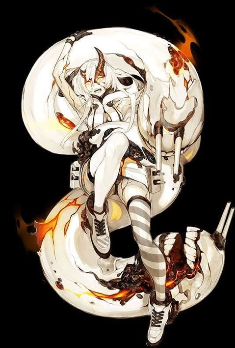 【艦これ】重巡棲姫・集積地棲姫の二次エロ画像　60枚【艦隊これくしょん】 25