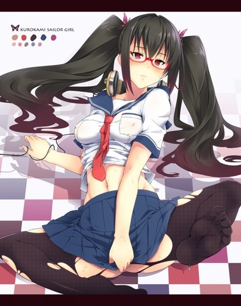 ツインテールの女の子の二次エロ画像③　100枚 10