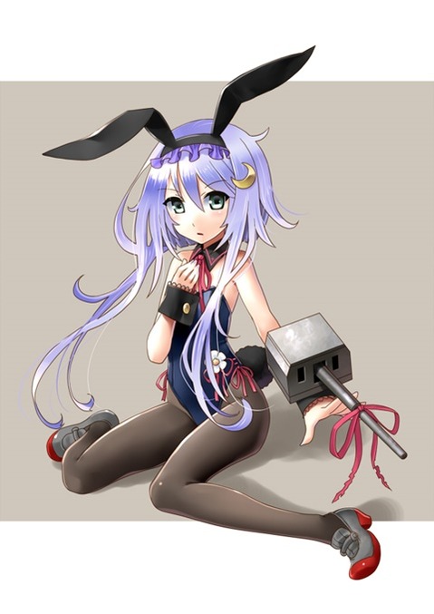 うさ耳が可愛い女の子の二次エロ画像⑤　100枚 11