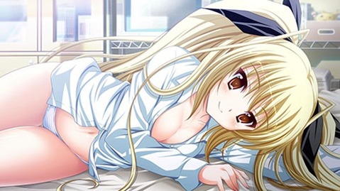 裸にシャツを羽織った女の子の二次エロ画像②　25枚 12