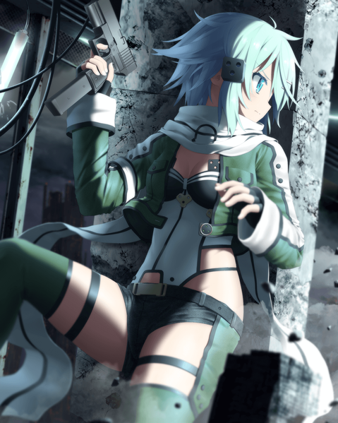 【SAO】シノン(朝田詩乃)のエロ画像　100枚【ソードアート・オンライン】 35