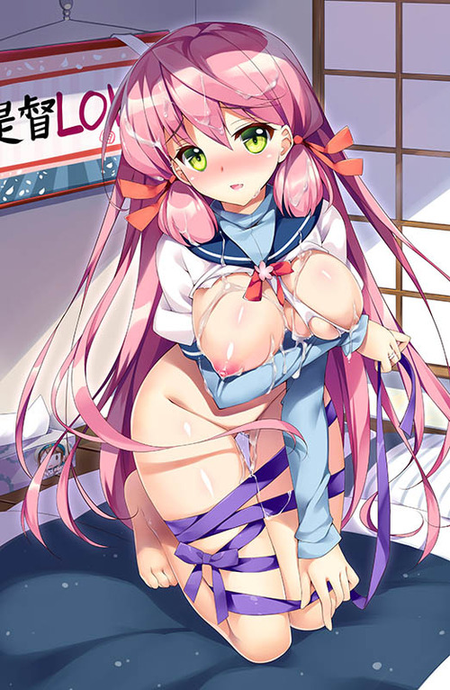 【二次エロ】【艦これ】ピンク色の髪がキュートな明石（あかし）の愛液たっぷり美乳エロ画像がみたい！ 24