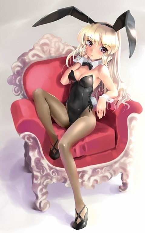 うさ耳が可愛い女の子の二次エロ画像②　100枚 16