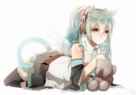 猫耳が可愛い女の子の二次エロ画像②　100枚 56