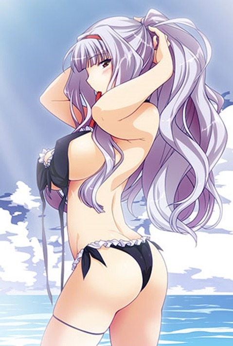 ポニーテールが可愛い女の子の二次エロ画像③　25枚 21