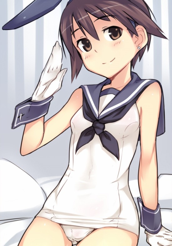 【二次エロ】【ストライクウィッチーズ】ちびっ子キャラ宮藤芳佳ちゃんの可愛い制服画像がみたい！ 14