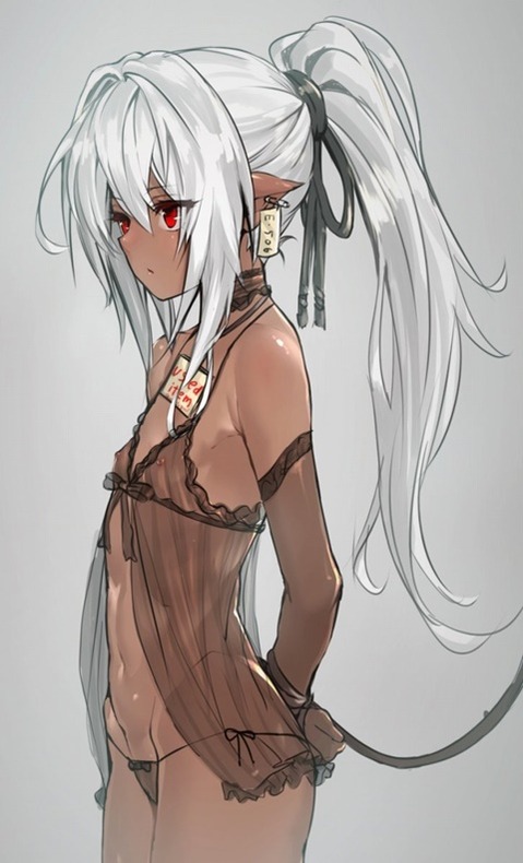 褐色肌がセクシーな女の子の二次エロ画像①　100枚 39