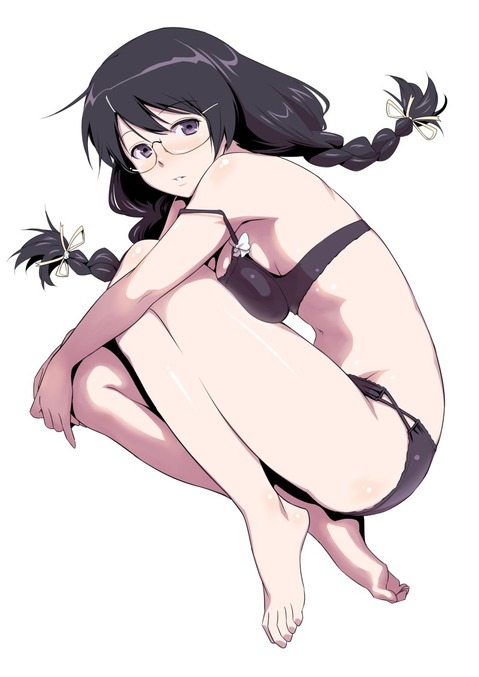 【物語シリーズ】羽川翼の二次エロ画像②　100枚 3